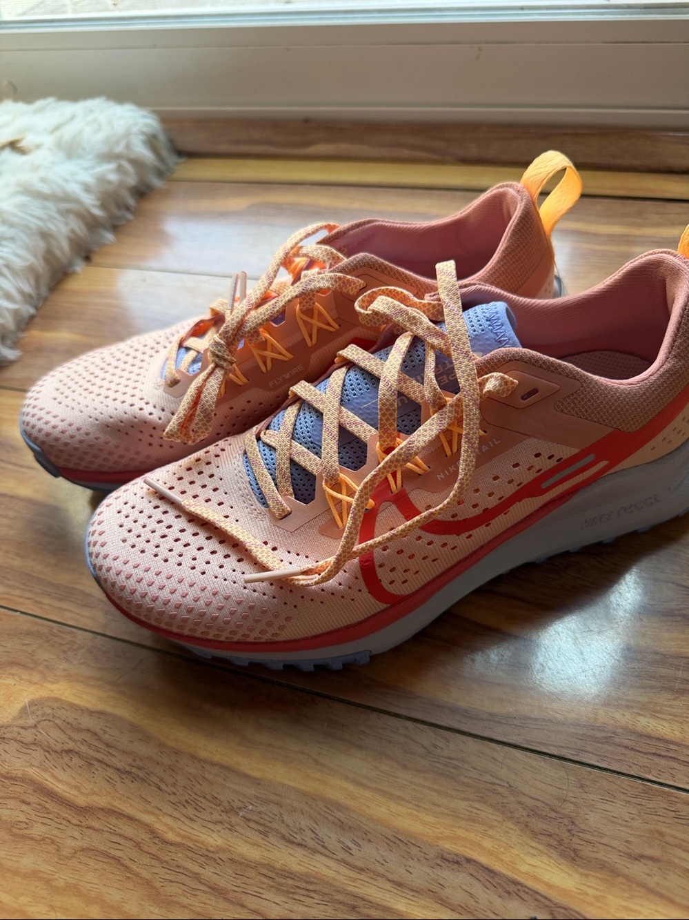 NEW NIKE React Pegasus Trial 4 Arctic Orange/ Magic Ember